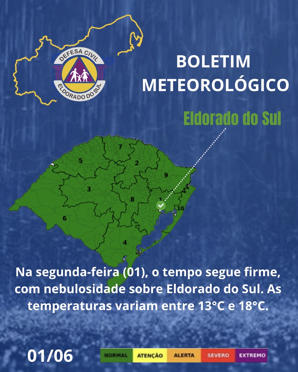 Foto do alerta
